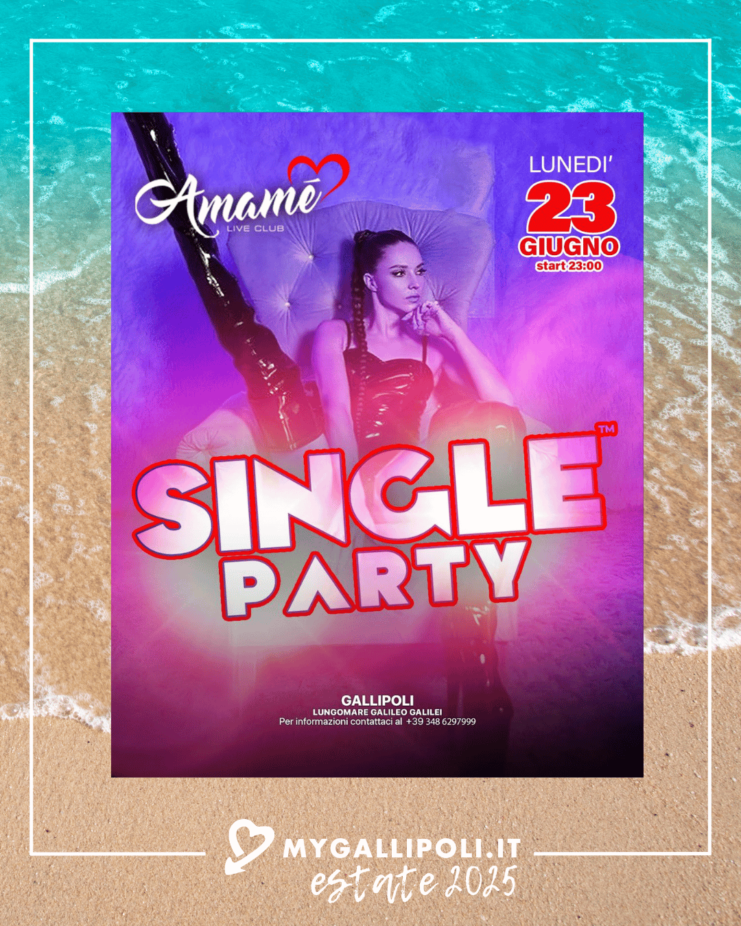 23.06 - AMAME' - SINGLE PARTY