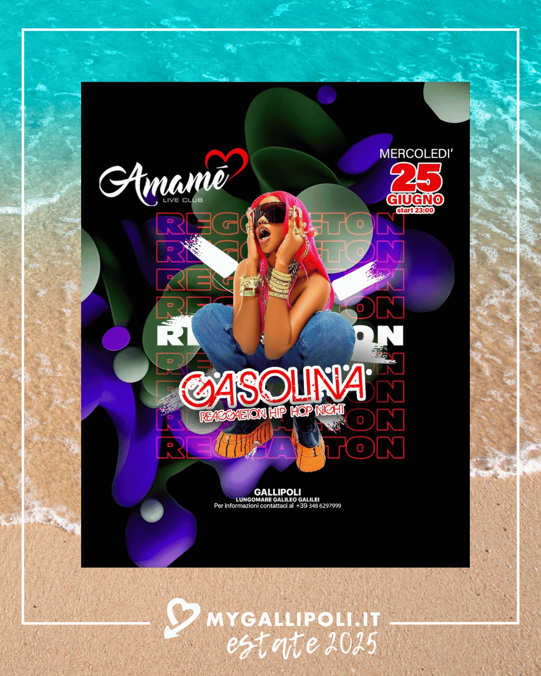 25.06 - AMAME' - GASOLINA