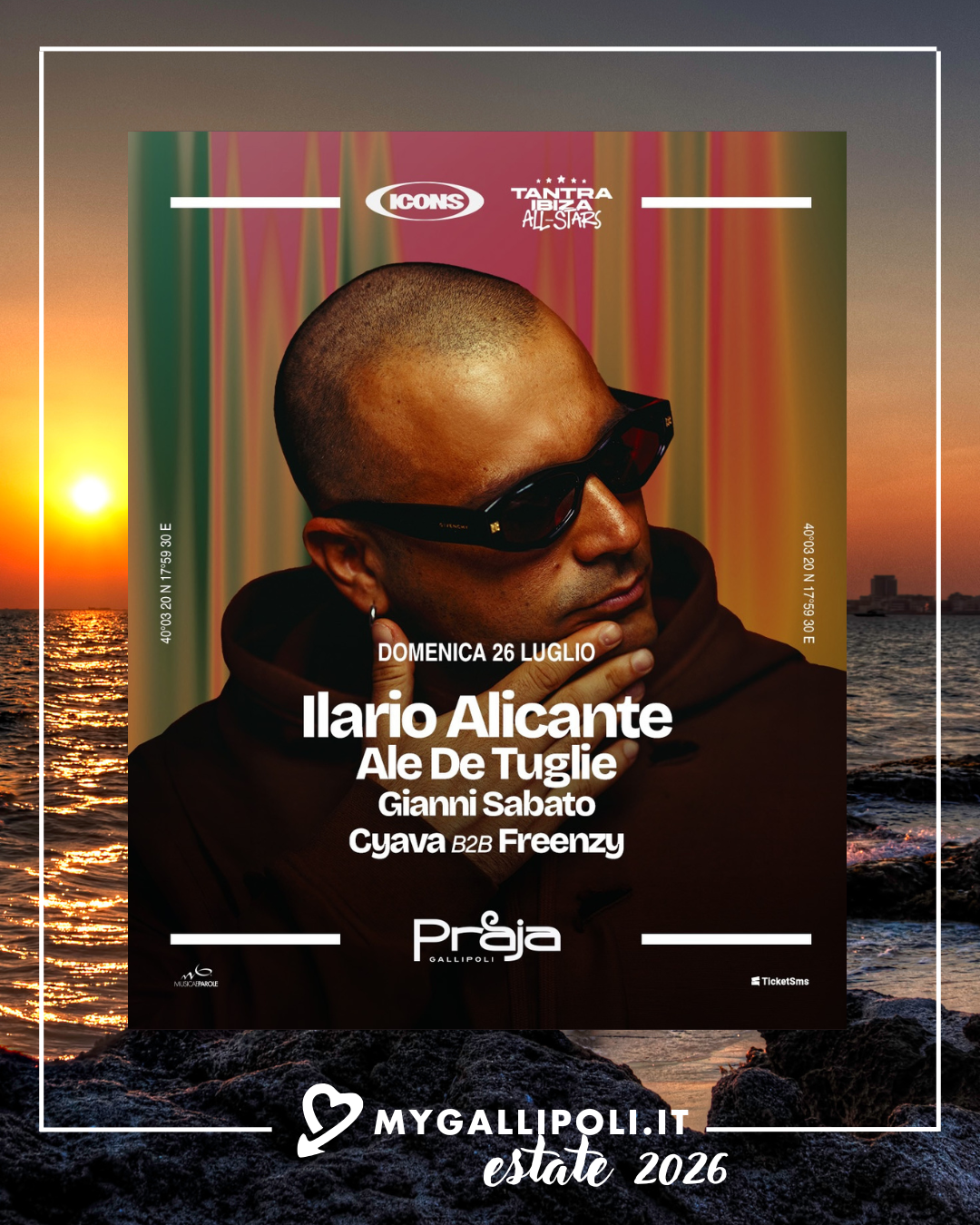 26.07 - ILARIO ALICANTE + ALE DE TUGLIE @ PRAJA